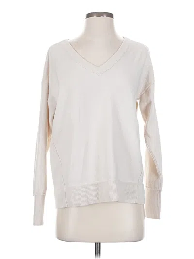Pre-owned Lucky Brand Pullover Sweater In Ivory