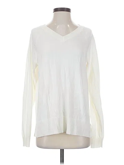 Pre-owned Lucky Brand Pullover Sweater In Ivory