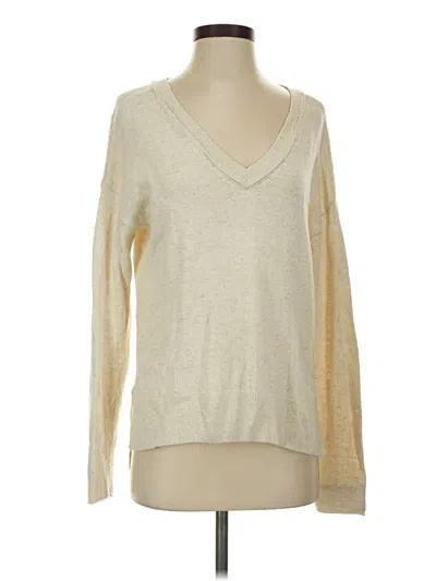 Pre-owned Lucky Brand Pullover Sweater In Ivory