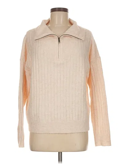Pre-owned Lucky Brand Pullover Sweater In Tan