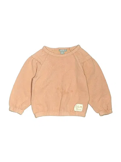 Pre-owned Lucky Brand Kids' Pullover Sweater In Tan