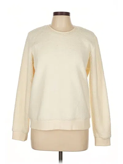 Pre-owned Lucky Brand Pullover Sweater In White