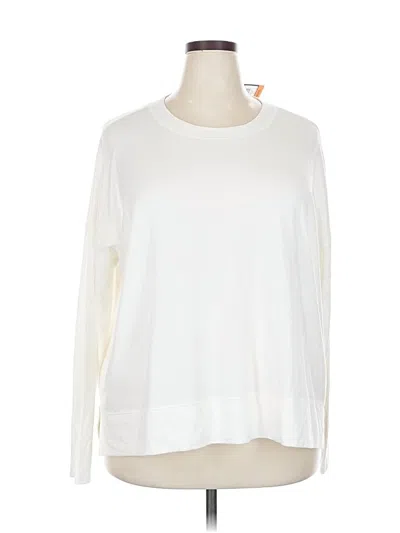 Lucky Brand Pullover Sweater In White
