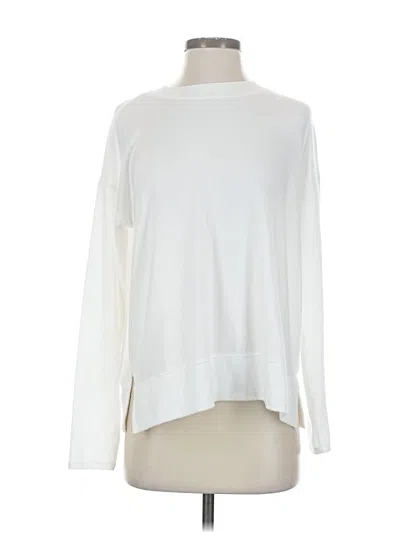 Pre-owned Lucky Brand Pullover Sweater In White