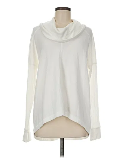 Pre-owned Lucky Brand Pullover Sweater In White