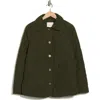 Lucky Brand Quilted Corduroy Barn Jacket In Green