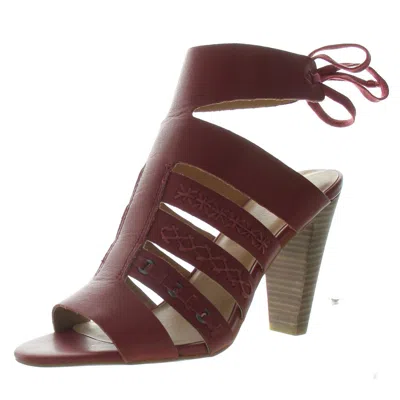 Lucky Brand Radfas Womens Nubuck Back Tie Heels In Yellow