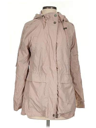 Pre-owned Lucky Brand Raincoat In Tan