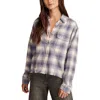 Lucky Brand Raw Edge Plaid Button-up Shirt