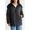 Lucky Brand Reversible Quilted Jacket In Black