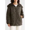 Lucky Brand Reversible Quilted Jacket In Green