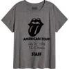 Lucky Brand Rolling Stones Graphic Boyfriend T-shirt In Gray