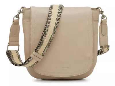 Lucky Brand Rori Leather Crossbody In Gray