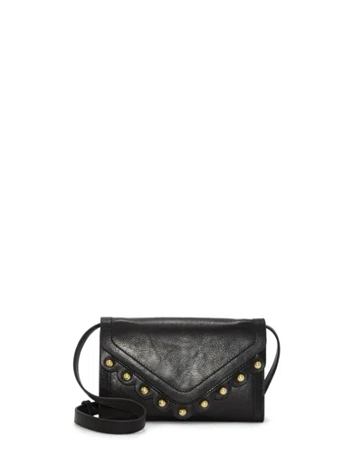 Lucky Brand Ruth Scalloped Crossbody Bag In Black