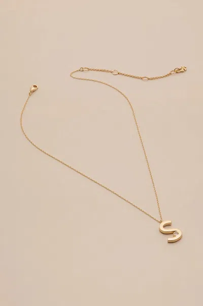 Lucky Brand S Alphabet City Necklace