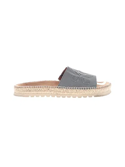 Pre-owned Lucky Brand Sandals In Gray