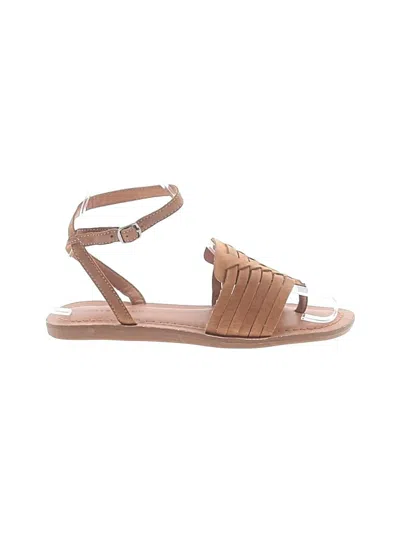 Pre-owned Lucky Brand Sandals In Tan