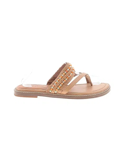 Pre-owned Lucky Brand Sandals In Tan