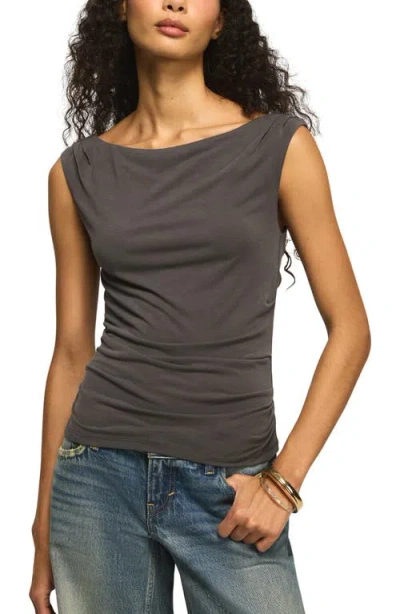 Lucky Brand Sandwash Boatneck Top In Multi