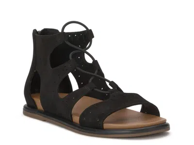 Lucky Brand Sartea Gladiator Sandal In Black