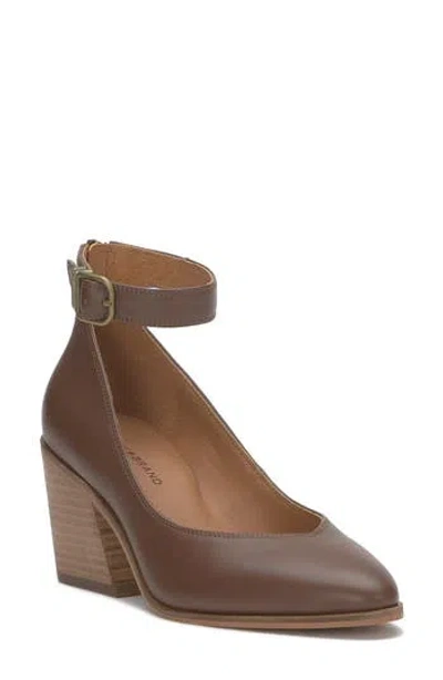 Lucky Brand Saybelle Ankle Strap Pump In Reishi