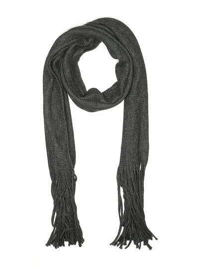 Pre-owned Lucky Brand Scarf In Gray