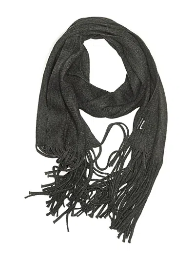Pre-owned Lucky Brand Scarf In Gray
