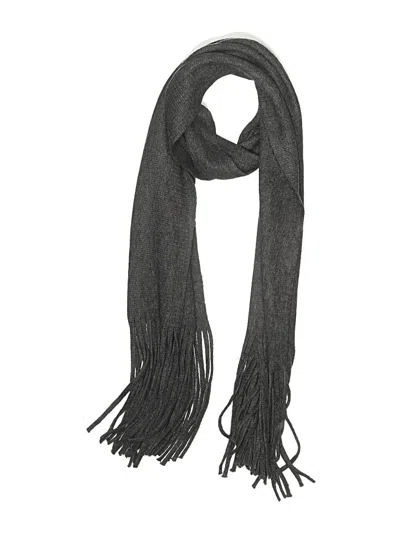 Pre-owned Lucky Brand Scarf In Gray