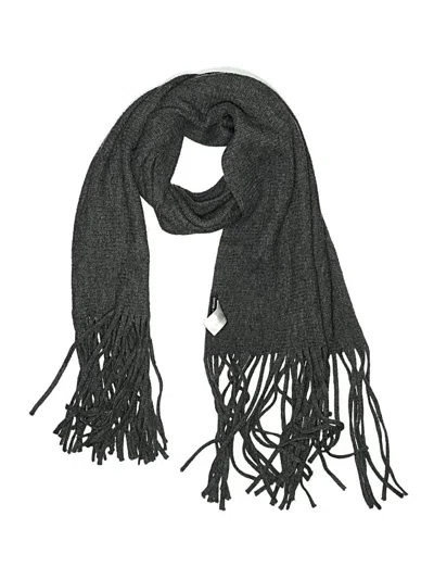 Pre-owned Lucky Brand Scarf In Gray