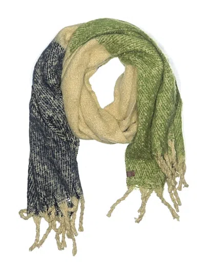 Pre-owned Lucky Brand Scarf In Green