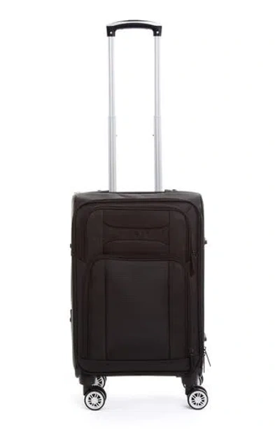 Lucky Brand Scout 21-inch Hardside Spinner Carry-on In Black