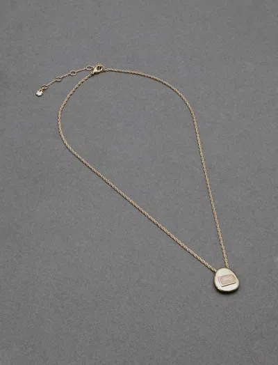 Lucky Brand Semi Stone Necklace In Multi