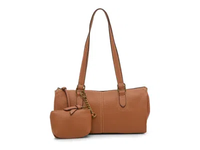 Lucky Brand Sena Baguette Satchel In Honey Tan