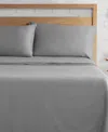 Lucky Brand Serene Slumber 300-thread Count Cotton 3-pc. Sheet Set, Twin In Dark Gray