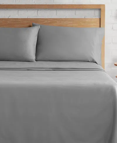 Lucky Brand Serene Slumber 300-thread Count Cotton 3-pc. Sheet Set, Twin In Dark Gray