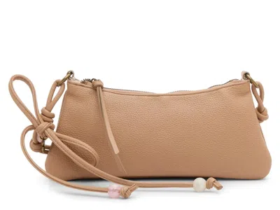 Lucky Brand Shel Beaded Shoulder Bag In Light Brown