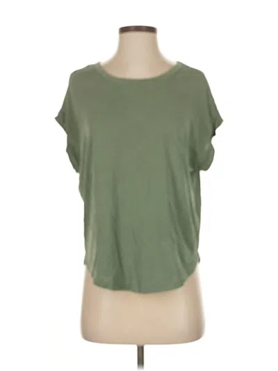 Pre-owned Lucky Brand Short Sleeve T-shirt In Green