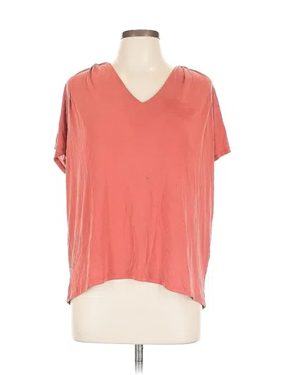 Pre-owned Lucky Brand Short Sleeve T-shirt In Red