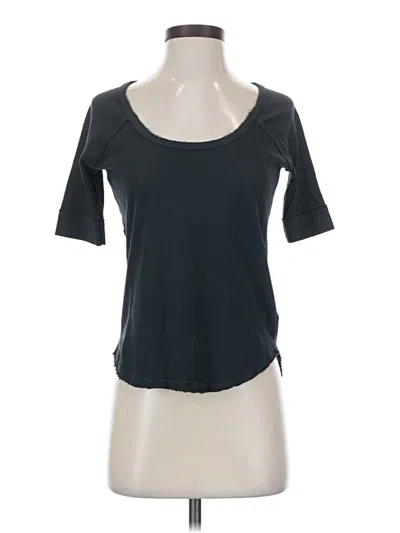 Pre-owned Lucky Brand Short Sleeve T-shirt In Black