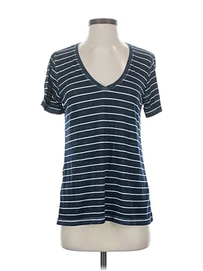 Pre-owned Lucky Brand Short Sleeve T-shirt In Blue