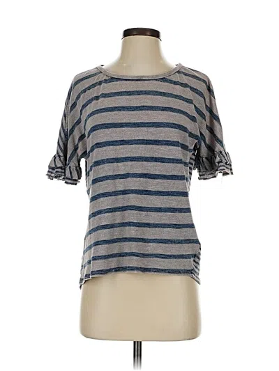 Pre-owned Lucky Brand Short Sleeve T-shirt In Blue