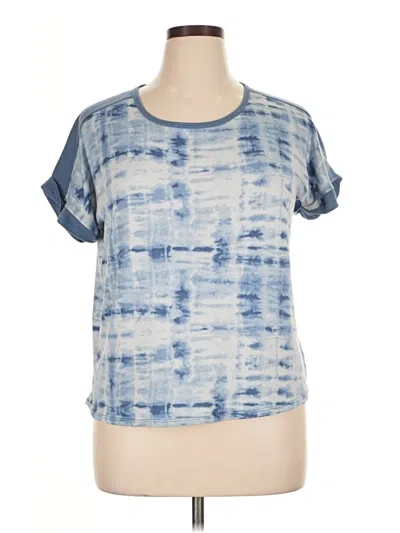 Pre-owned Lucky Brand Short Sleeve T-shirt In Blue