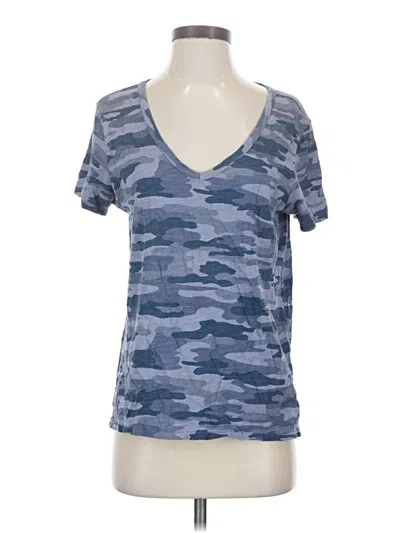 Pre-owned Lucky Brand Short Sleeve T-shirt In Blue