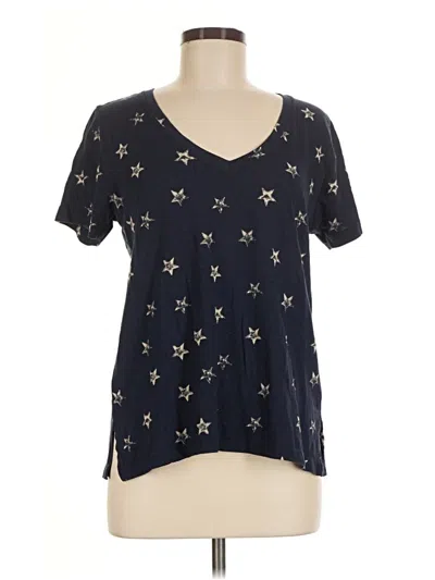 Pre-owned Lucky Brand Short Sleeve T-shirt In Blue
