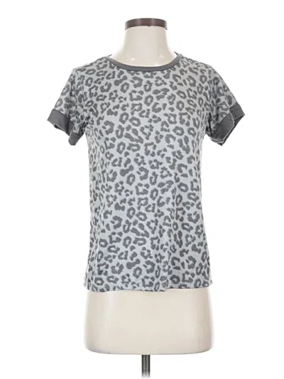 Pre-owned Lucky Brand Short Sleeve T-shirt In Gray