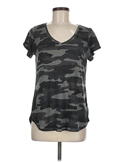Pre-owned Lucky Brand Short Sleeve T-shirt In Gray