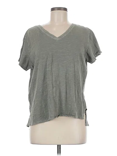 Pre-owned Lucky Brand Short Sleeve T-shirt In Gray