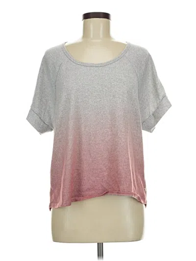 Pre-owned Lucky Brand Short Sleeve T-shirt In Gray