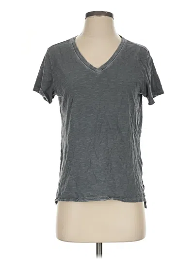Pre-owned Lucky Brand Short Sleeve T-shirt In Gray