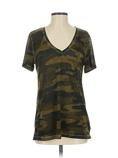 Pre-owned Lucky Brand Short Sleeve T-shirt In Green